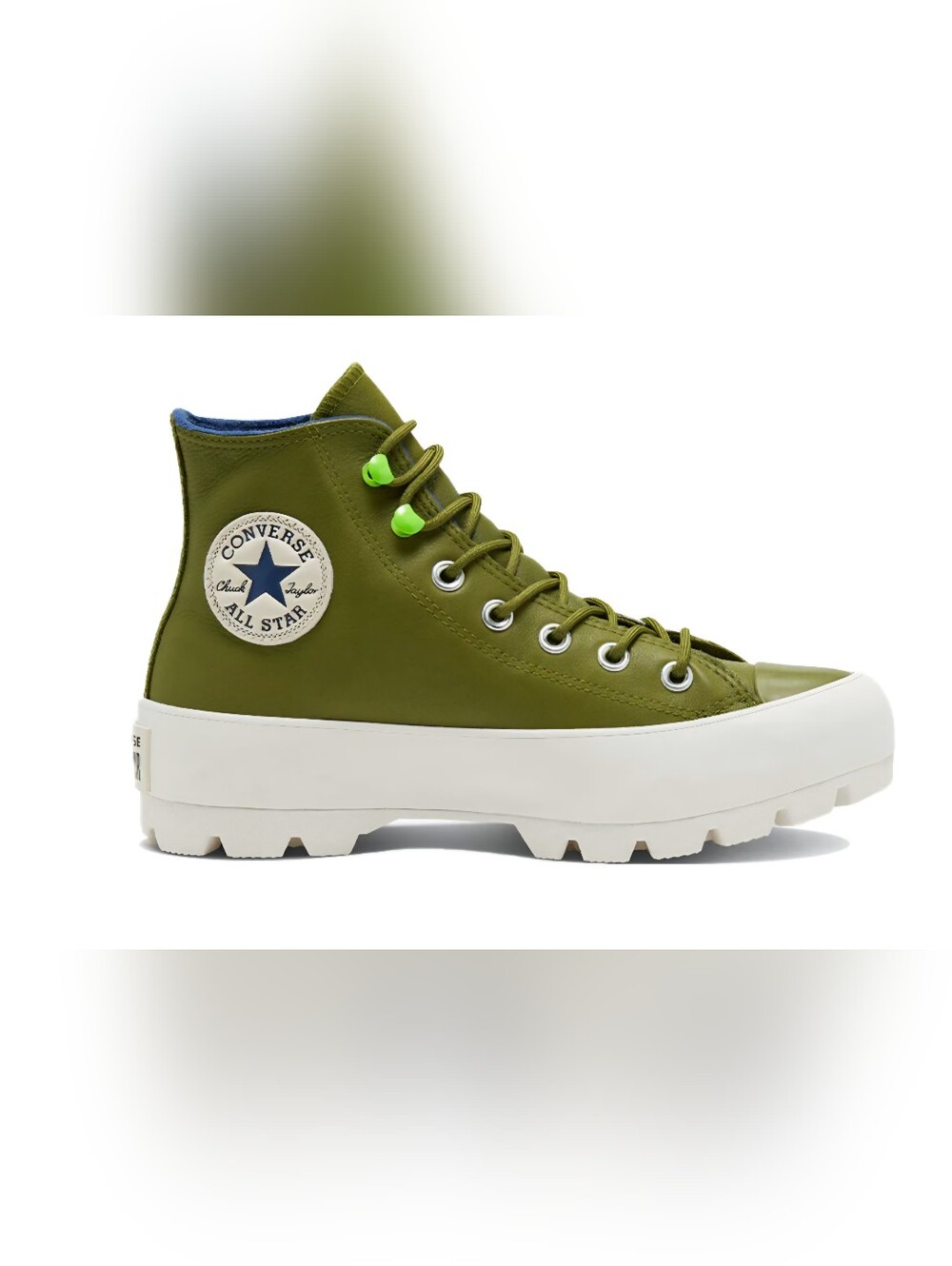 Converse Lugged Winter Hi Dark Moss Navy EGRT Size 11 Women - Picture 2 of 6